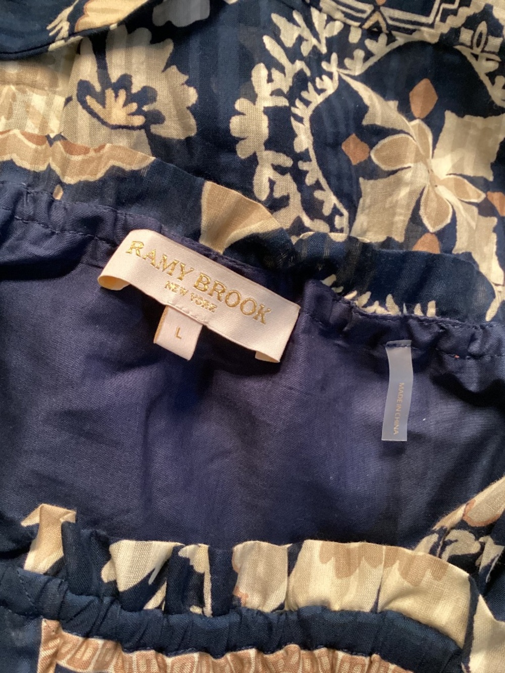Ramy Brook Alicia Cotton Sleeveless Smocked Mini Dress - Picture 9 of 12